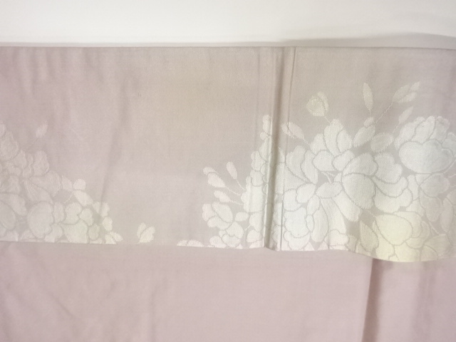  花葉模様織出し名古屋帯